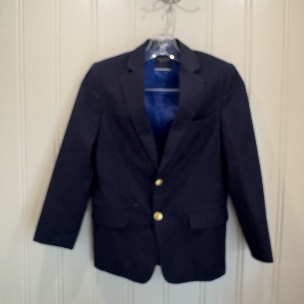 Nautica Dark Blue Blazer with Gold Buttons